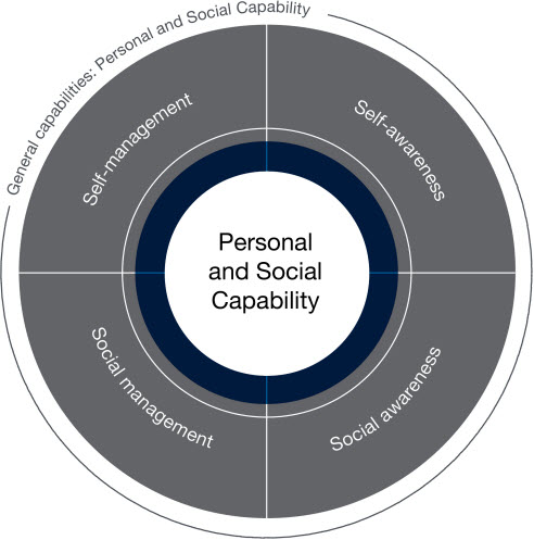 Organising elements for Personal and social capability
